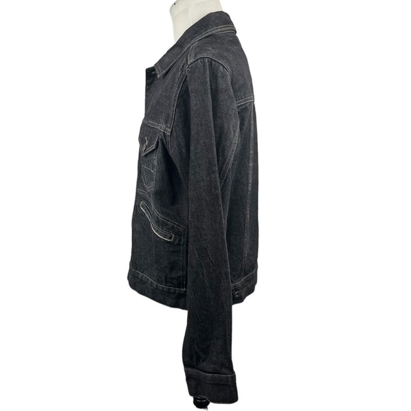 Nautica Jeans Co. Men's Black Denim Jacket - Picture 2 of 13